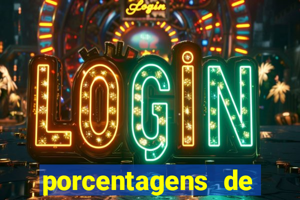 porcentagens de jogos pagantes